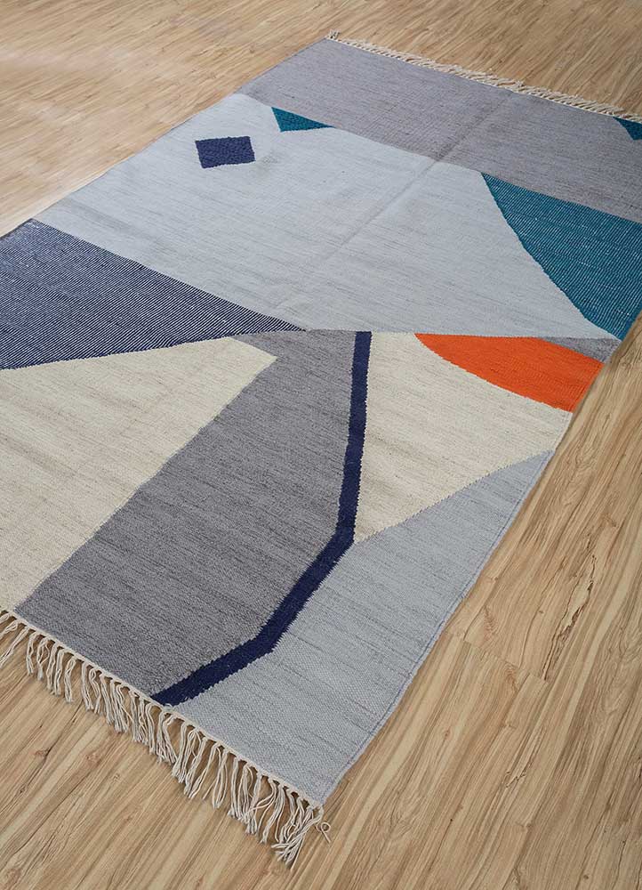 Wollteppich - 150 x 240 cm - mehrfarbig