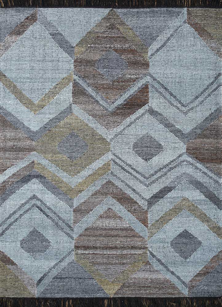 Wollteppich - 150 x 225 cm - mehrfarbig