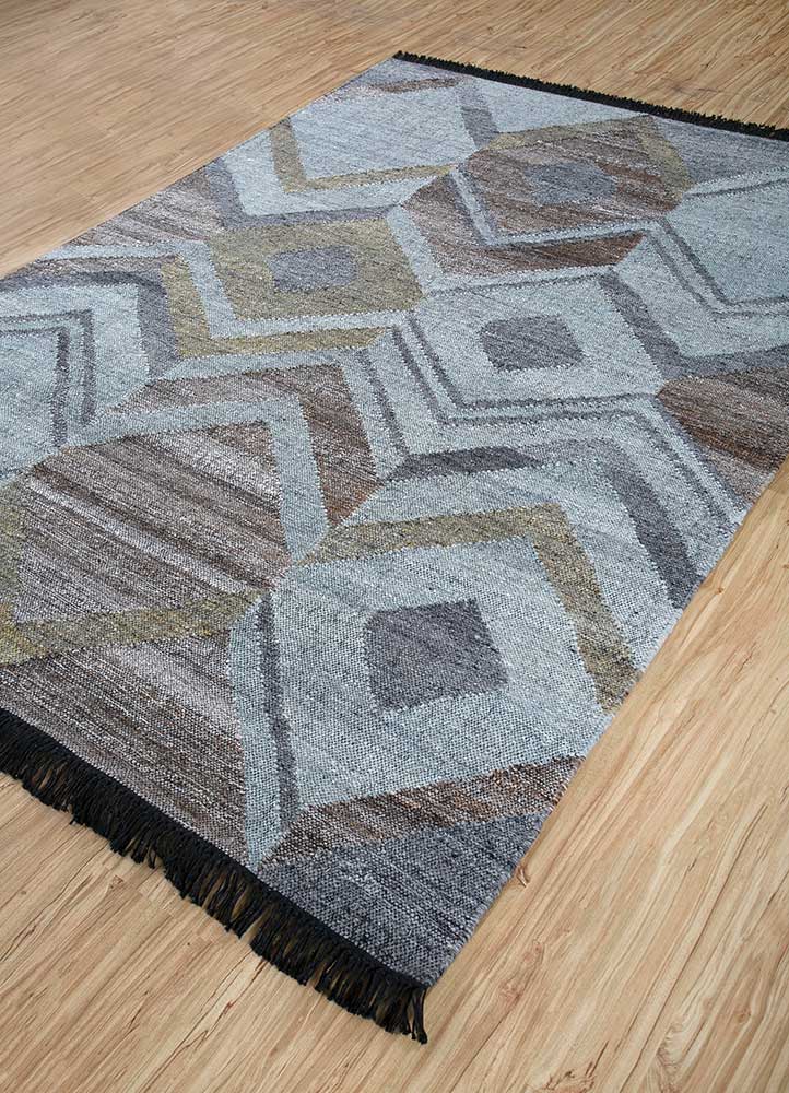 Wollteppich - 150 x 225 cm - mehrfarbig