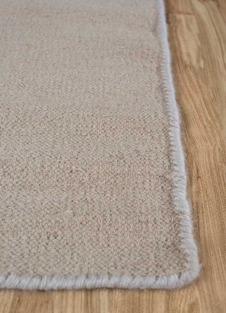 Wollteppich - 150 x 240 cm - hellgrau