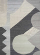 Wollteppich - 150 x 240 cm - grau