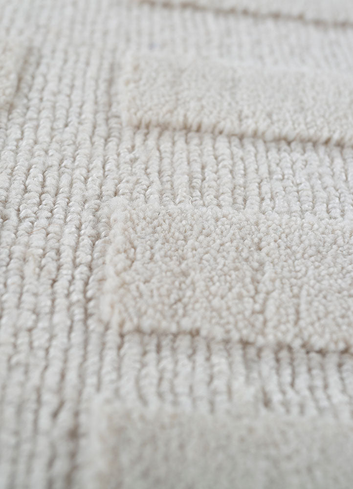 Teppich - 60 x 90 cm - creme