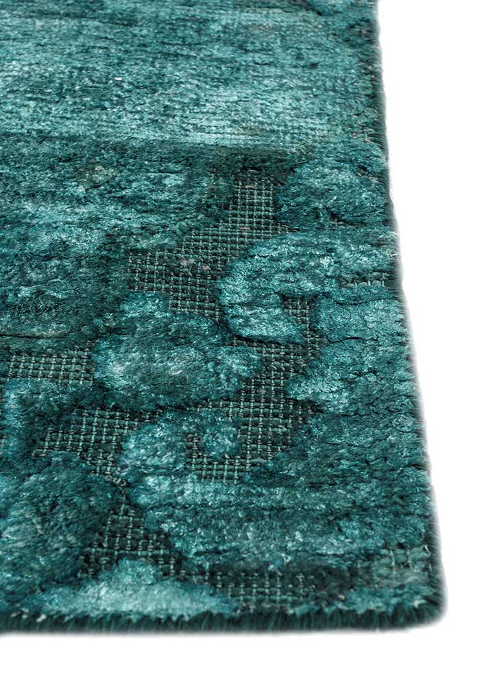 Designer Teppich - 150 x 240 cm - blau