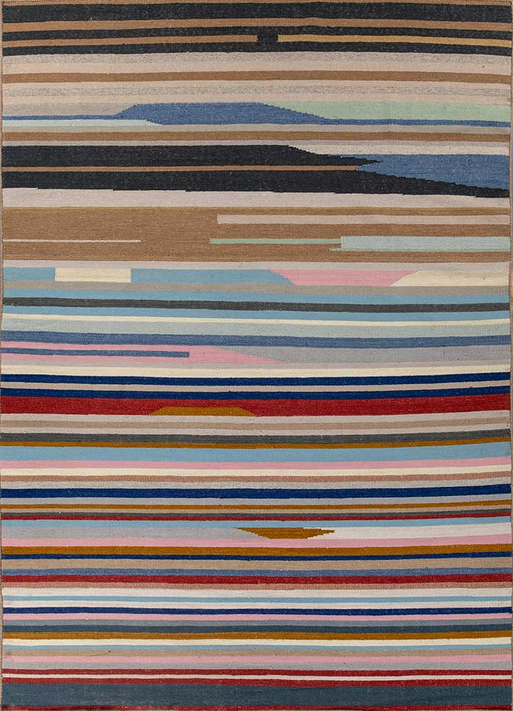 Wollteppich - 180 x 270 cm - mehrfarbig