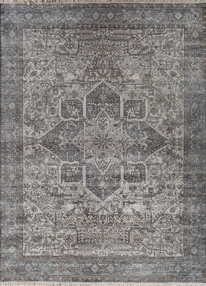 Wollteppich - 270 x 360 cm - gold