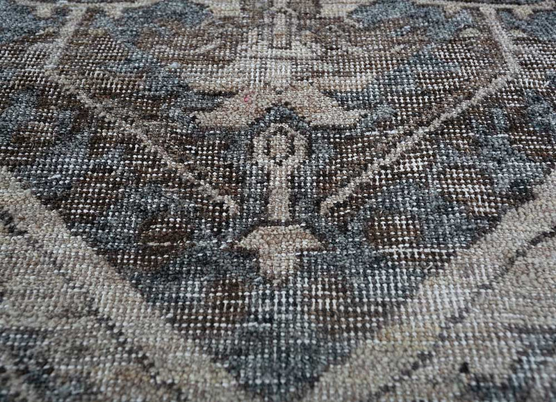 Wollteppich - 270 x 360 cm - gold