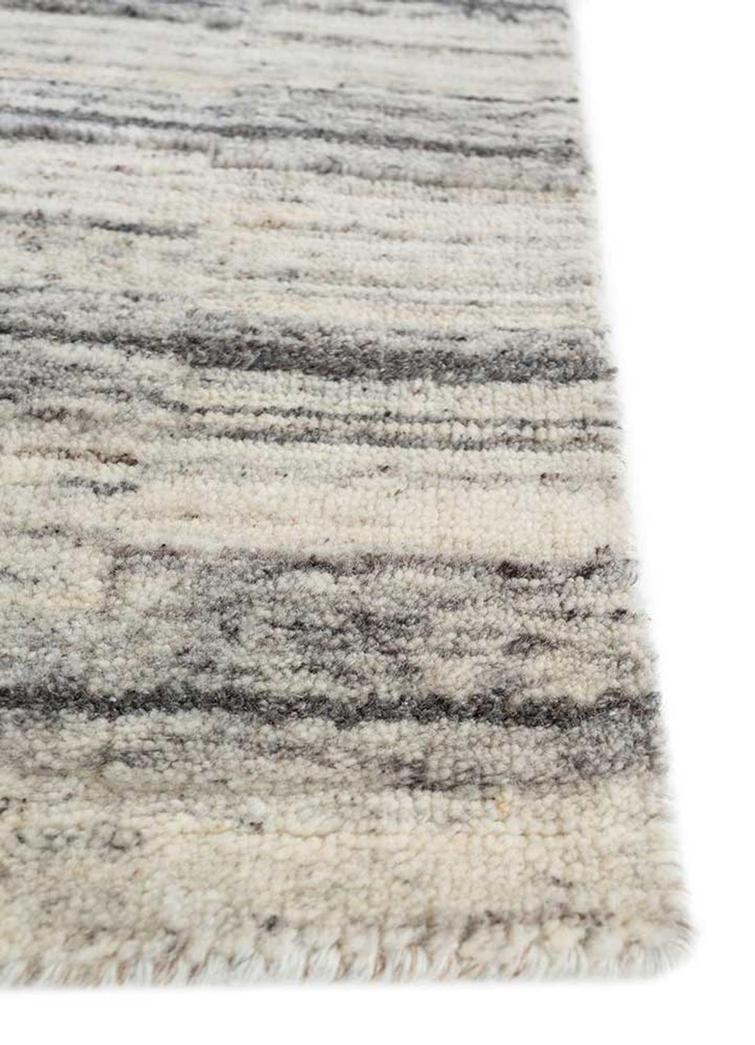 Wollteppich - 270 x 180 cm - creme