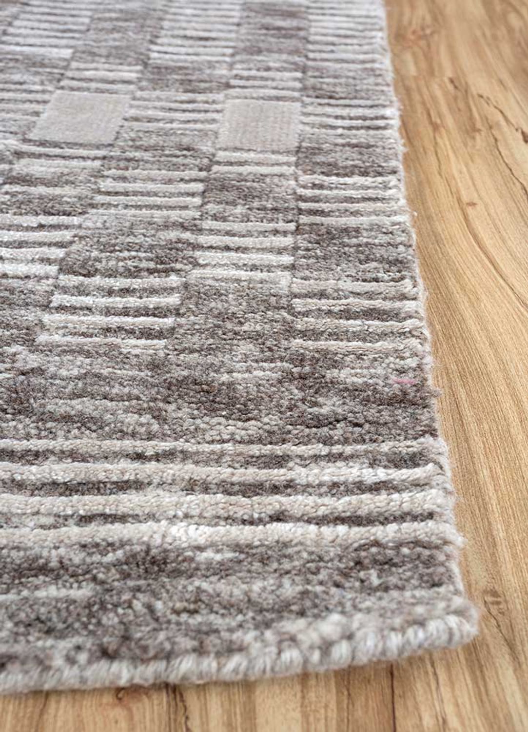 Wollteppich - 300 x 240 cm - taupe