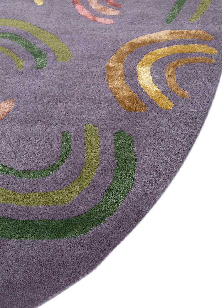 Wollteppich sonderform  - 180 x 270 cm - grau