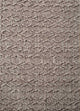 Wollteppich - 60 x 90 cm - hellbraun