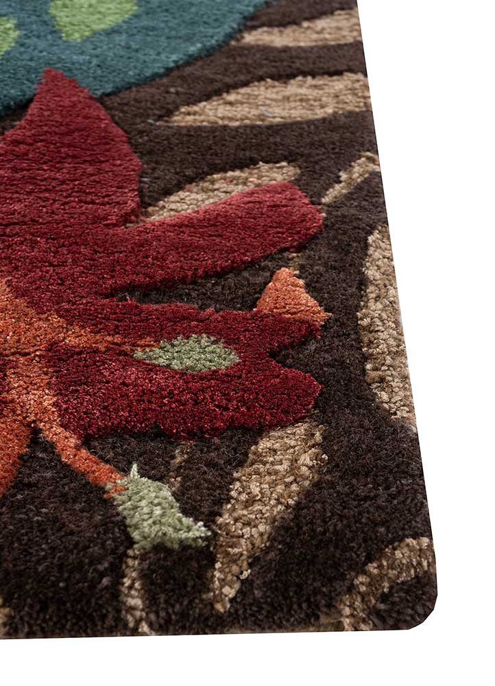 Wollteppich - 180 x 270 cm - beige