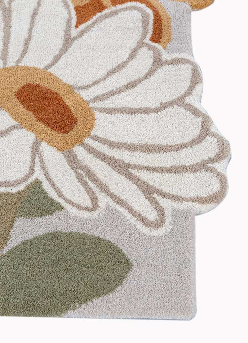 Wollteppich sonderform  - 270 x 180 cm - mehrfarbig