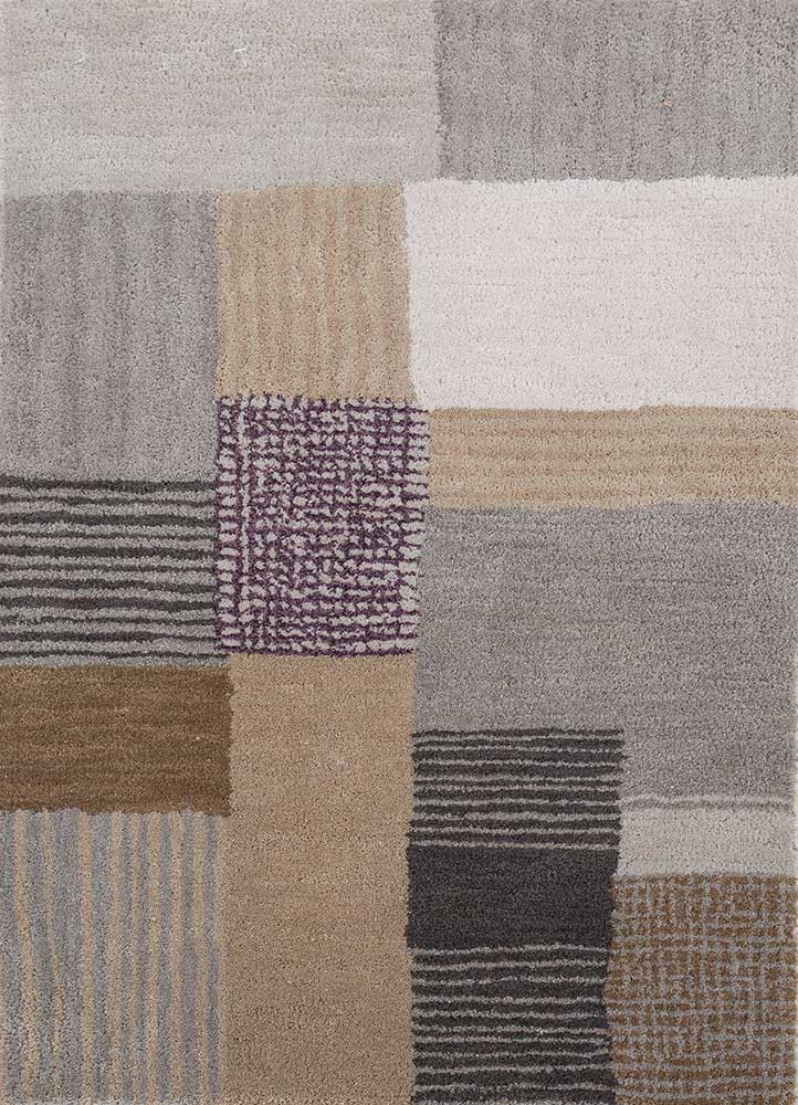Wollteppich - 60 x 90 cm - mehrfarbig