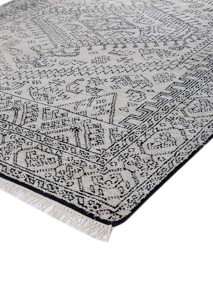 Wollteppich - 240 x 300 cm - grau