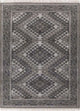 Wollteppich - 150 x 240 cm - grau