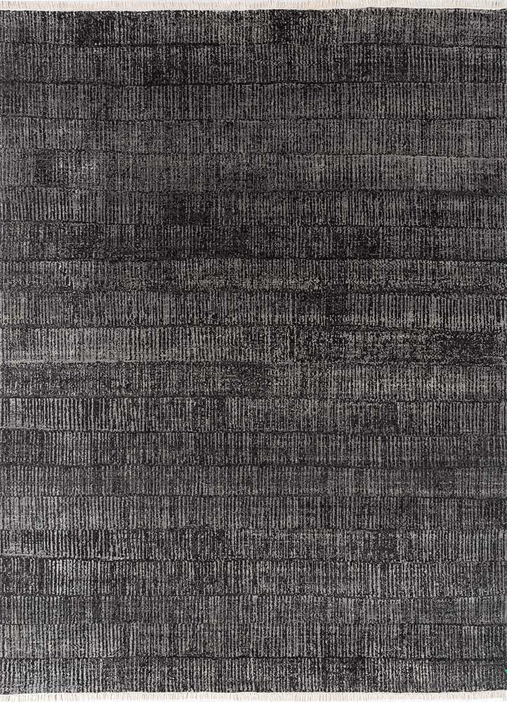 Wollteppich - 240 x 300 cm - grau