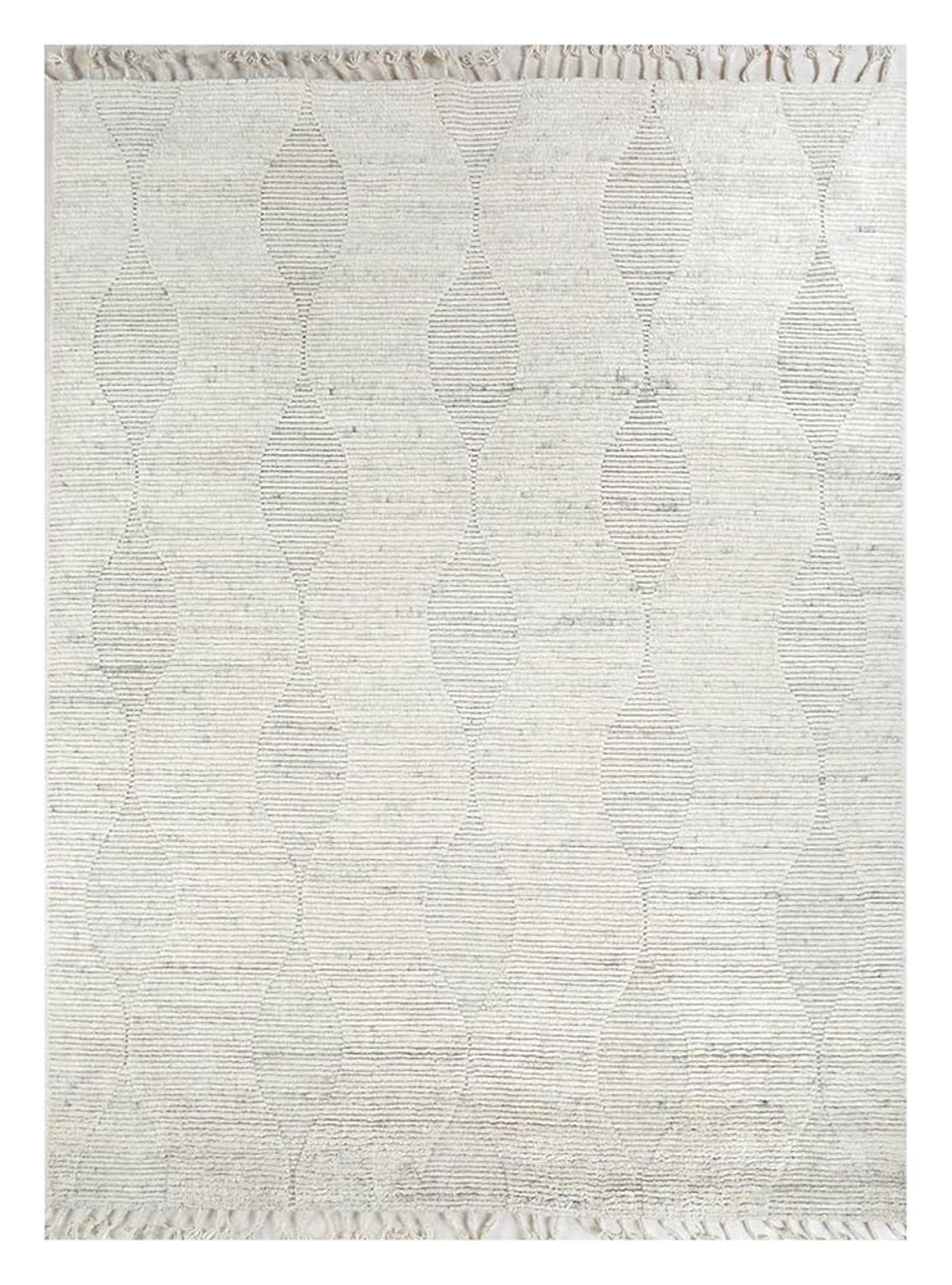 Wollteppich - 300 x 240 cm - creme