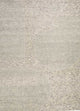 Wollteppich - 180 x 270 cm - silber