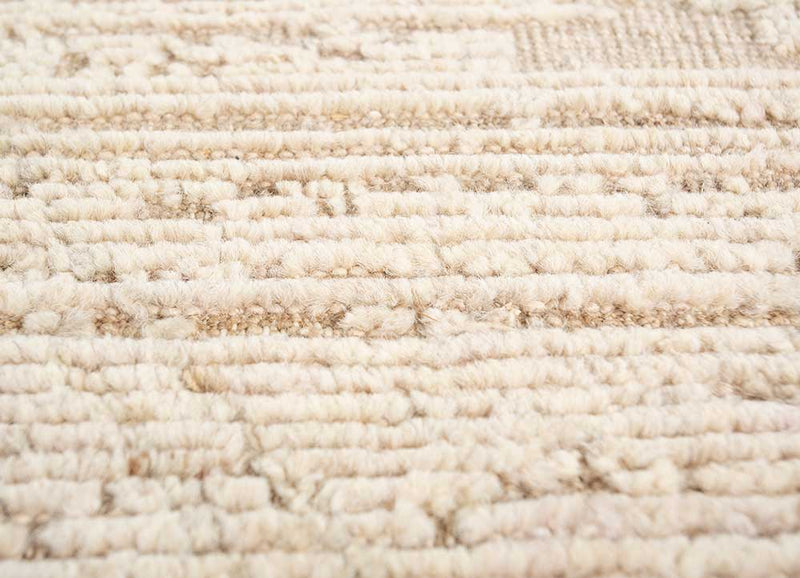 Wollteppich - 180 x 270 cm - creme