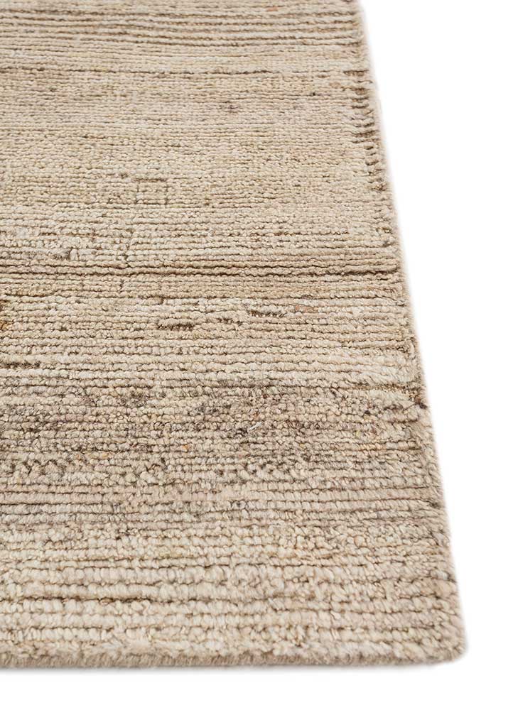 Wollteppich - 180 x 270 cm - beige