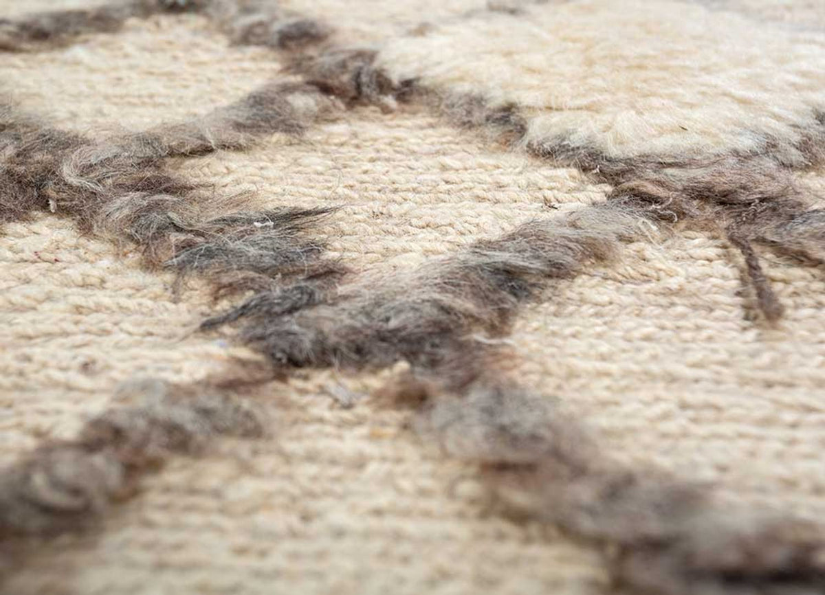 Juteteppich - 180 x 120 cm - beige