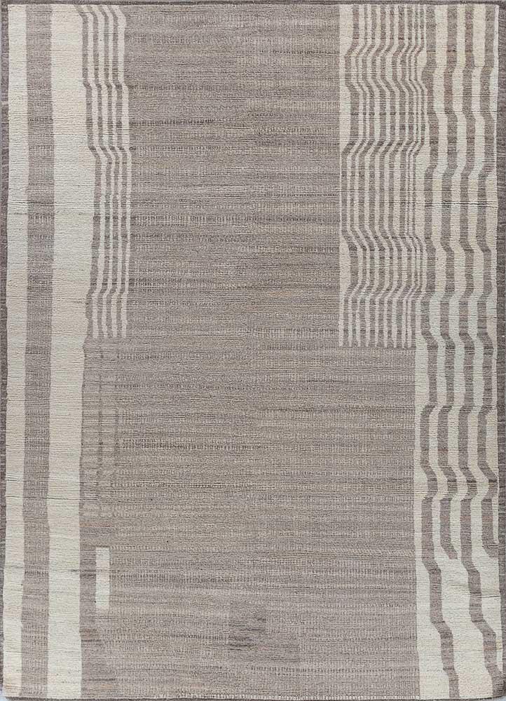 Wollteppich - 240 x 300 cm - grau