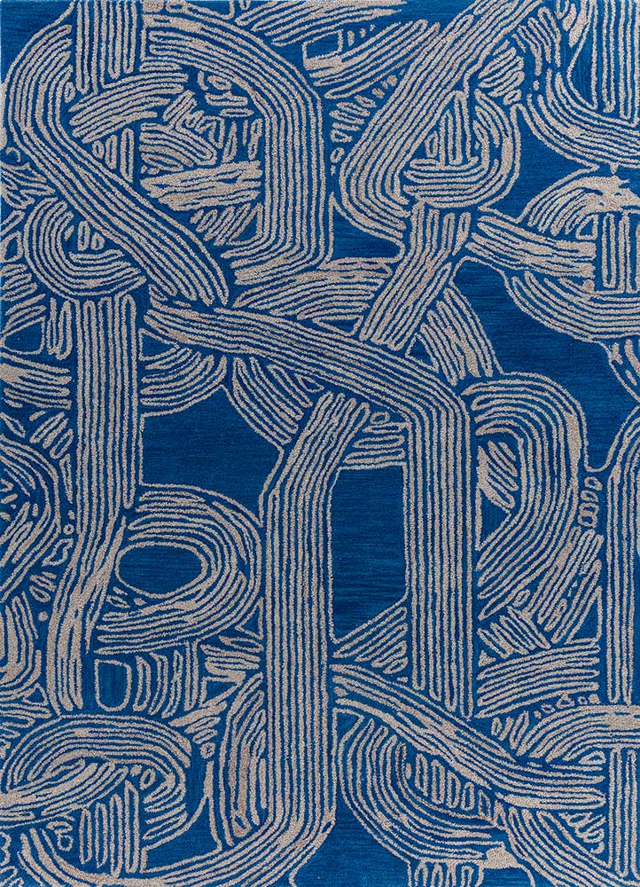 Wollteppich - 150 x 240 cm - mehrfarbig