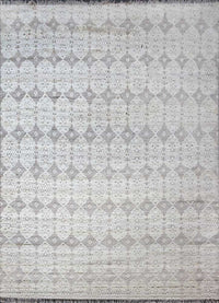 Wollteppich - 420 x 300 cm - creme