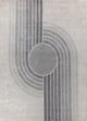 Wollteppich - 150 x 240 cm - grau
