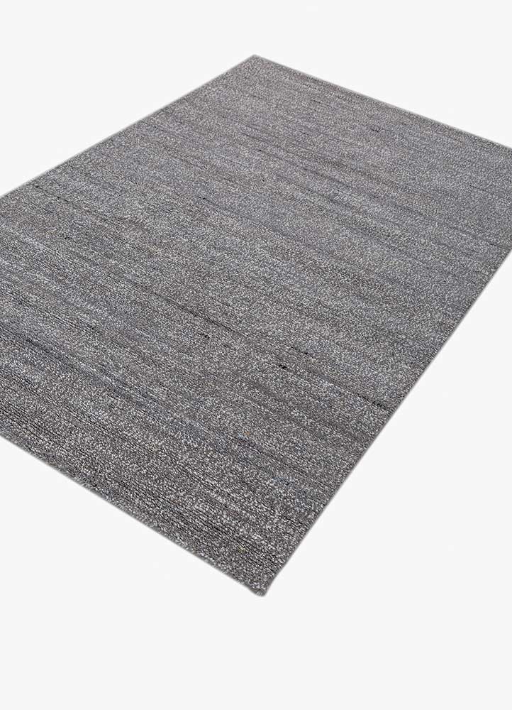 Wollteppich - 120 x 180 cm - grau