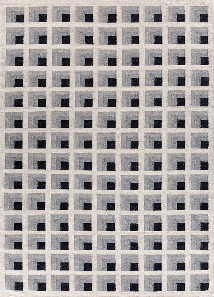 Wollteppich - 180 x 270 cm - grau