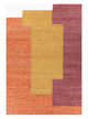 Wollteppich sonderform  - 180 x 270 cm - orange