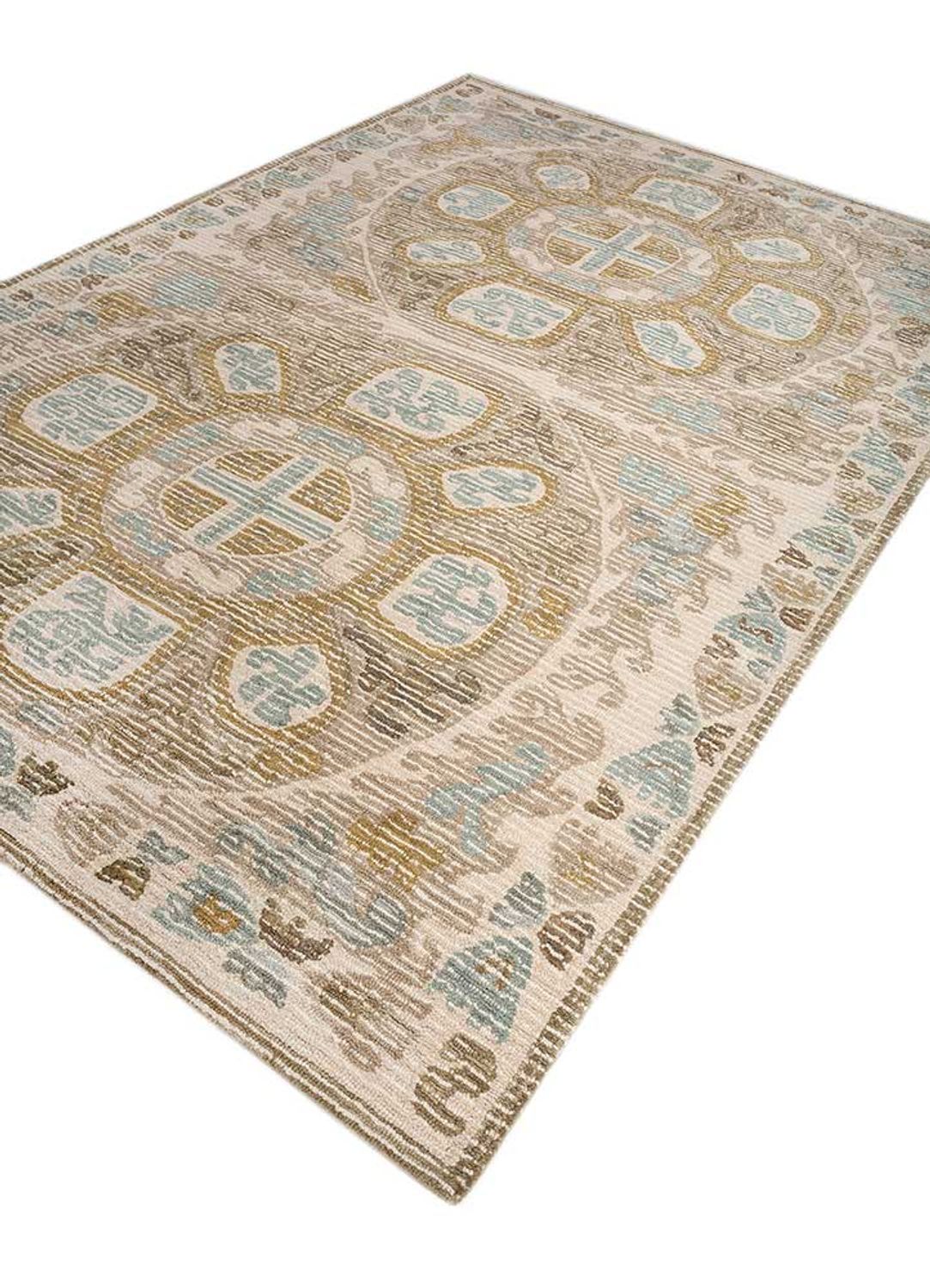 Wollteppich - 270 x 180 cm - beige