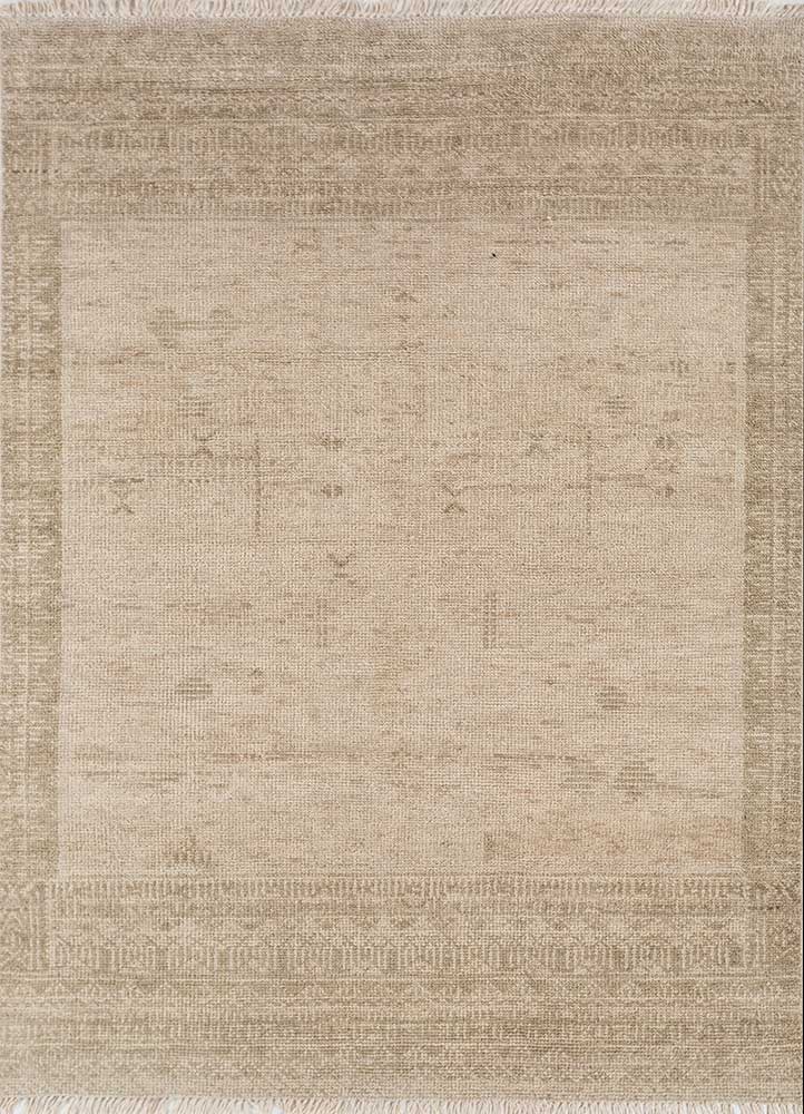 Wollteppich - 180 x 270 cm - creme