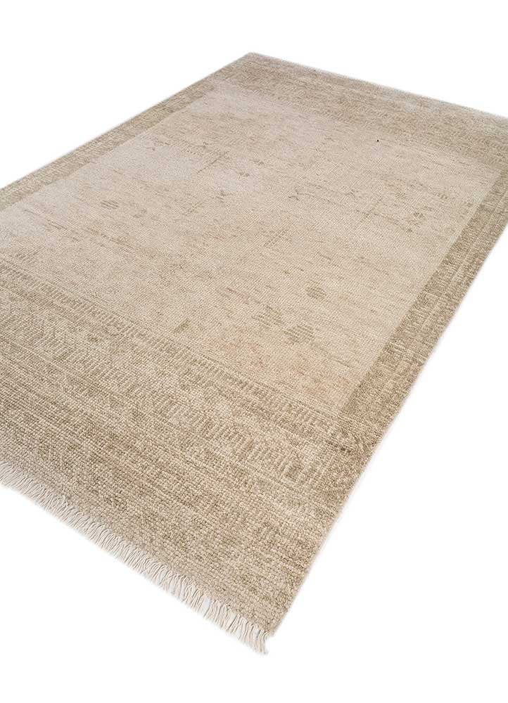 Wollteppich - 180 x 270 cm - creme