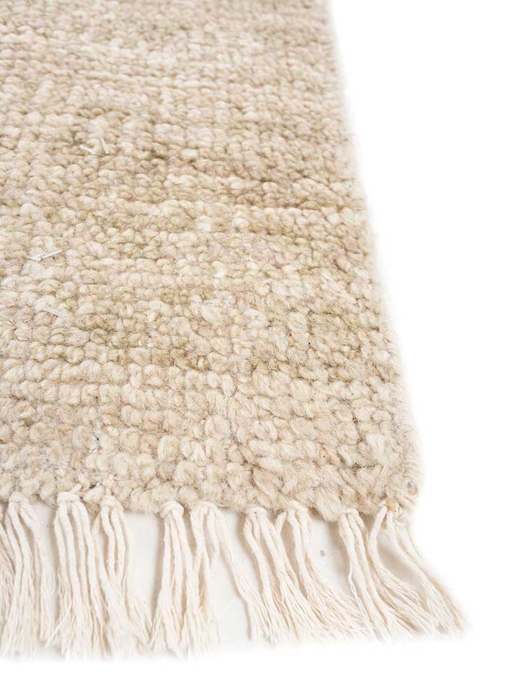 Wollteppich - 180 x 270 cm - creme