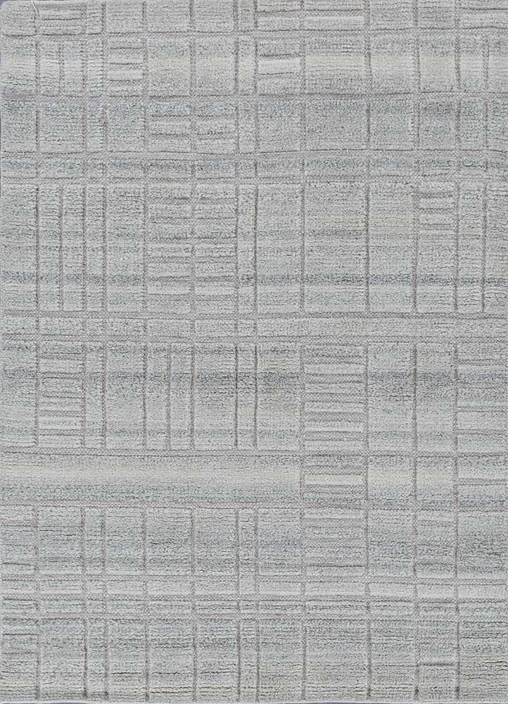 Wollteppich - 120 x 180 cm - grau
