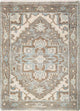 Wollteppich - 90 x 60 cm - beige