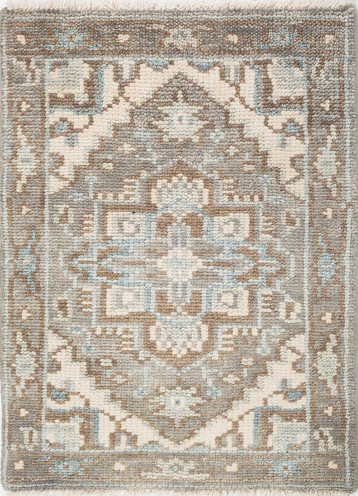 Wollteppich - 90 x 60 cm - beige