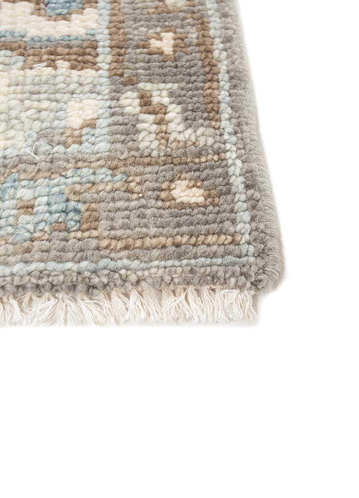 Wollteppich - 90 x 60 cm - beige