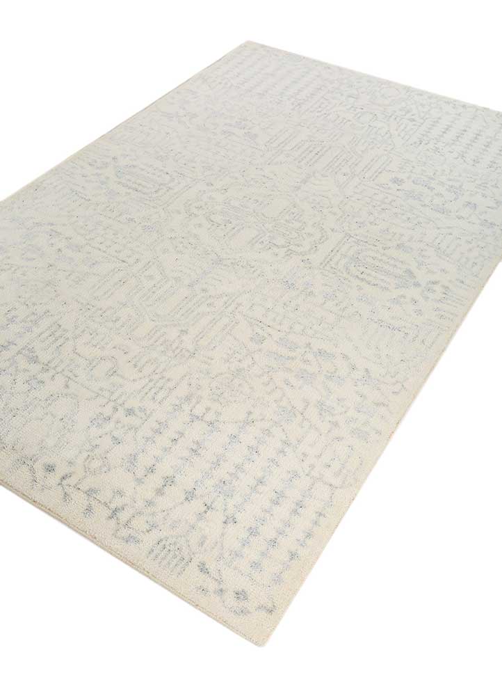 Wollteppich - 150 x 240 cm - creme