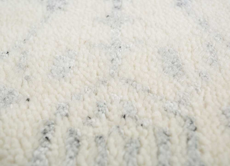 Wollteppich - 150 x 240 cm - creme