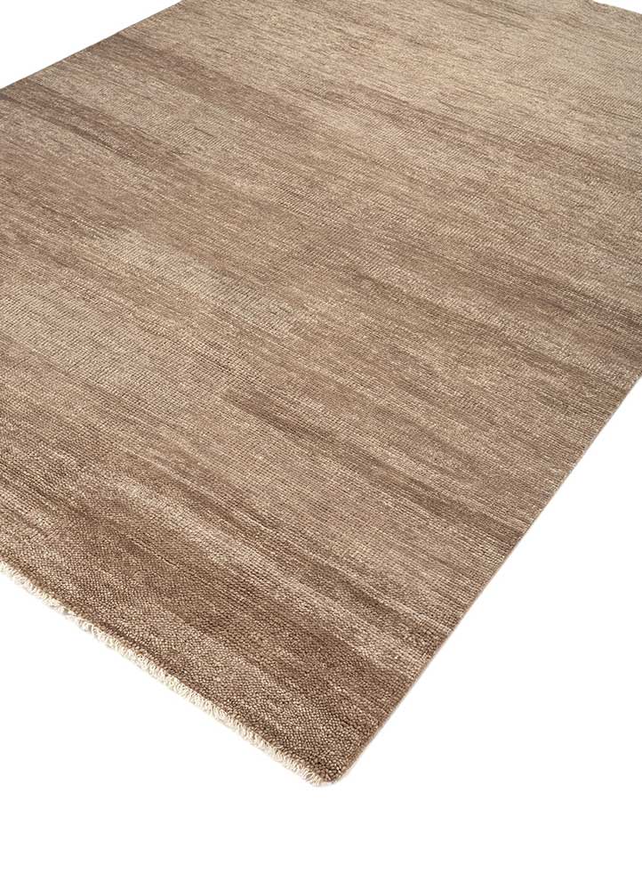 Wollteppich - 180 x 270 cm - dunkelbeige