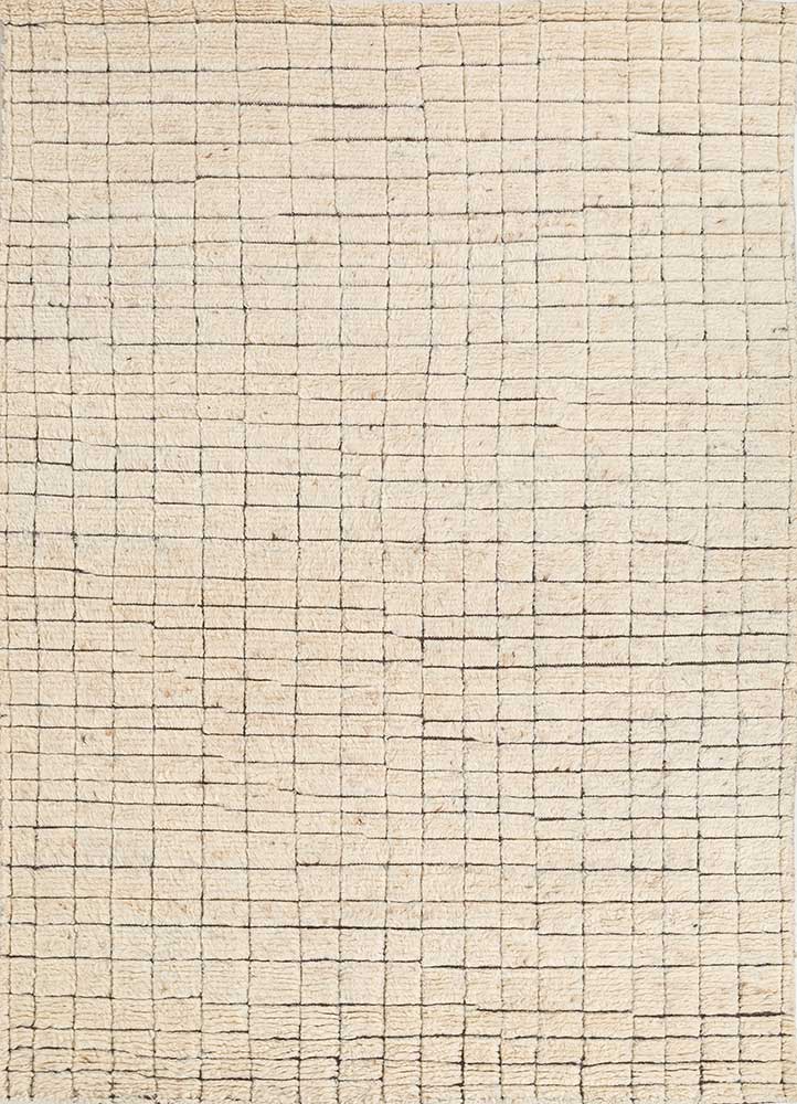 Wollteppich - 150 x 240 cm - beige