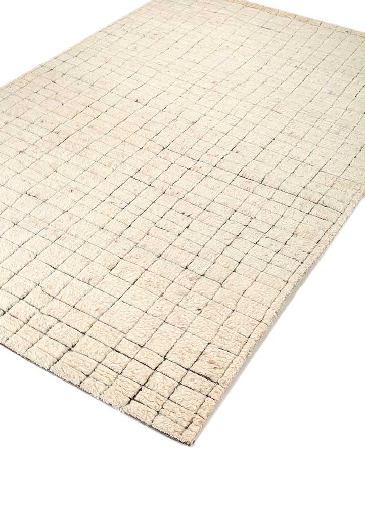 Wollteppich - 150 x 240 cm - beige