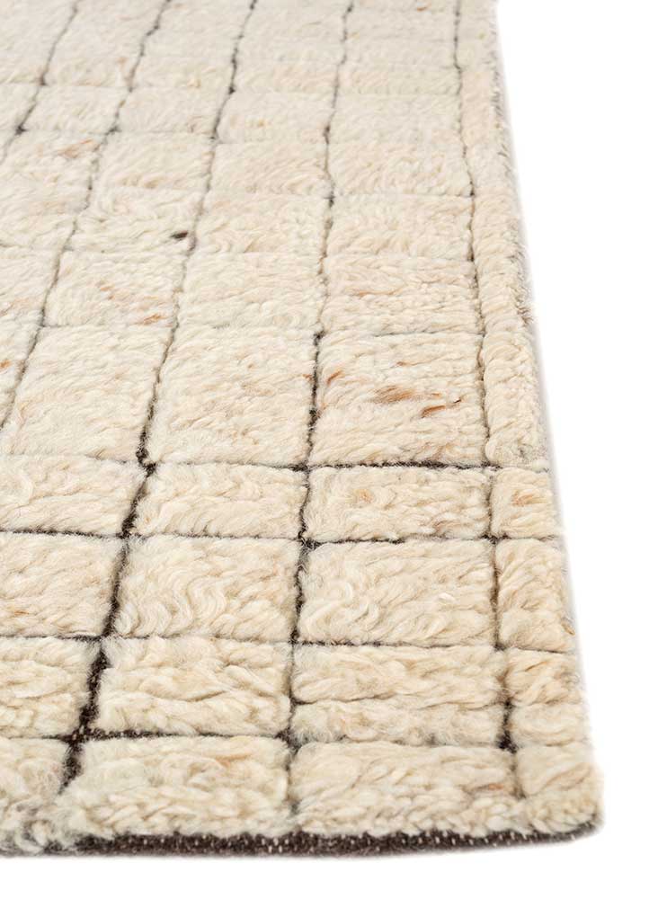 Wollteppich - 150 x 240 cm - beige