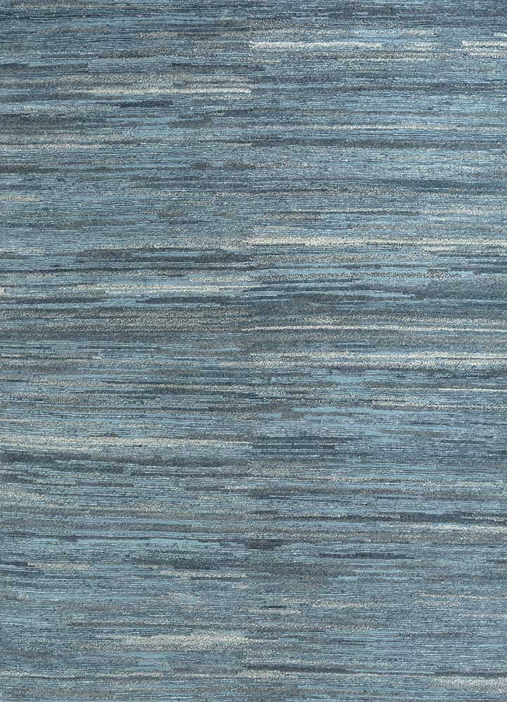Wollteppich - 240 x 300 cm - seeblau