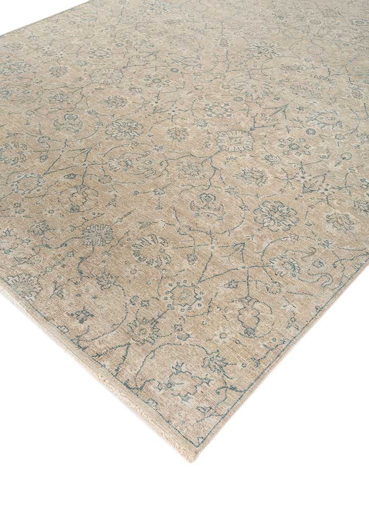 Wollteppich - 240 x 300 cm - gold