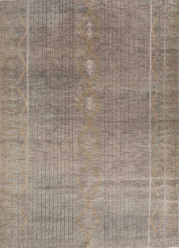 Wollteppich - 240 x 300 cm - dunkelbeige