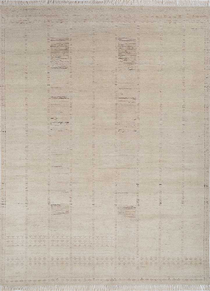 Wollteppich - 180 x 270 cm - creme